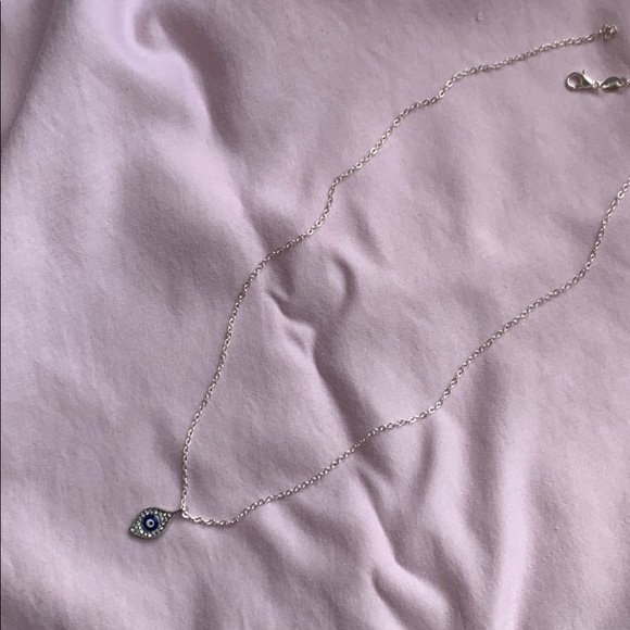 COPY - handmade evil eye charm necklace!! - Picture 3 of 3